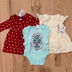 NWT baby girl 3-6 months bundle